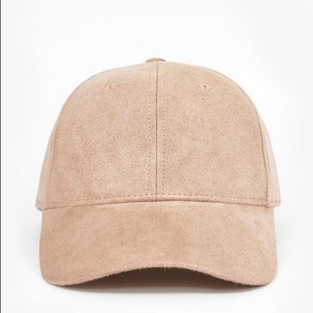 New FAUX SUEDE BASEBALL CAp - Picture 3 of 5